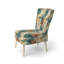 Chaise d'appoint rembourrée Rustic Paisley