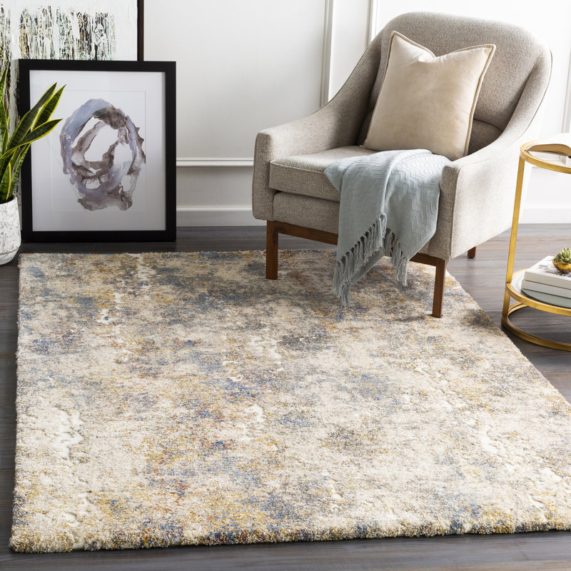 Blaney Oriental Indoor Rug, Rectangle 4'3" x 5'7"