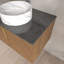 Meuble-lavabo mural simple 30 po avec plateau en marbre