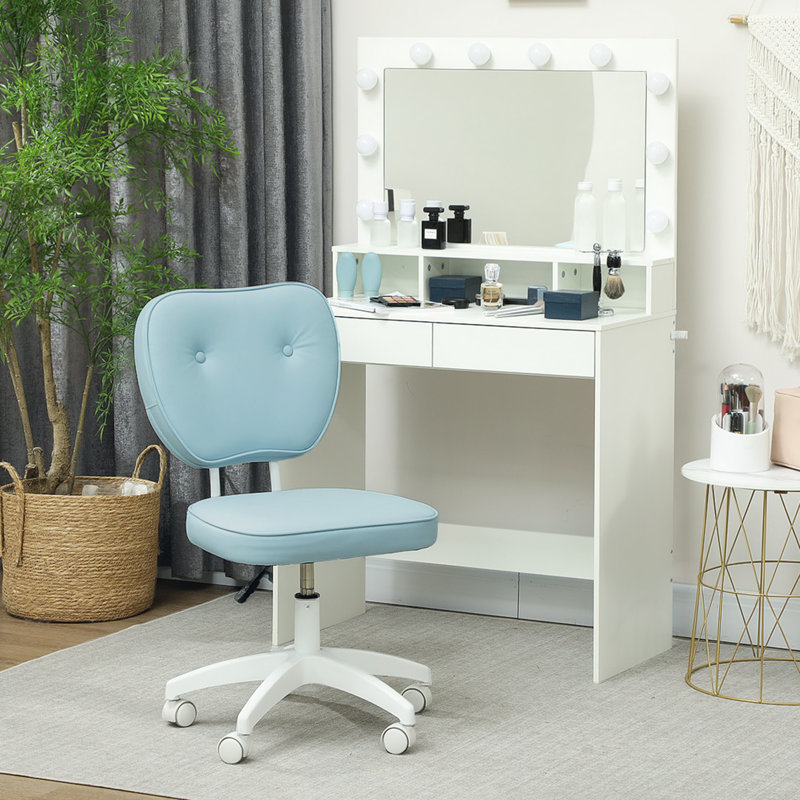 Desk Chair, Blue