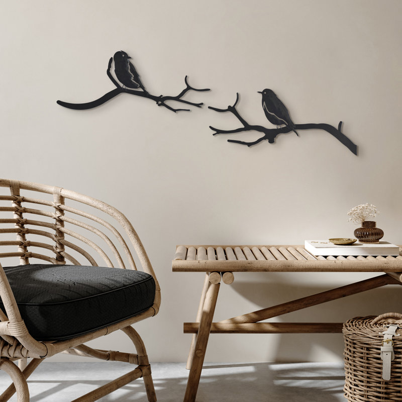 Ensemble de deux oiseaux 12,5 x 5