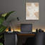  'Raw Shape 3' by Design Fabrikken Acrylic Glass Wall Art, 12" x 16"