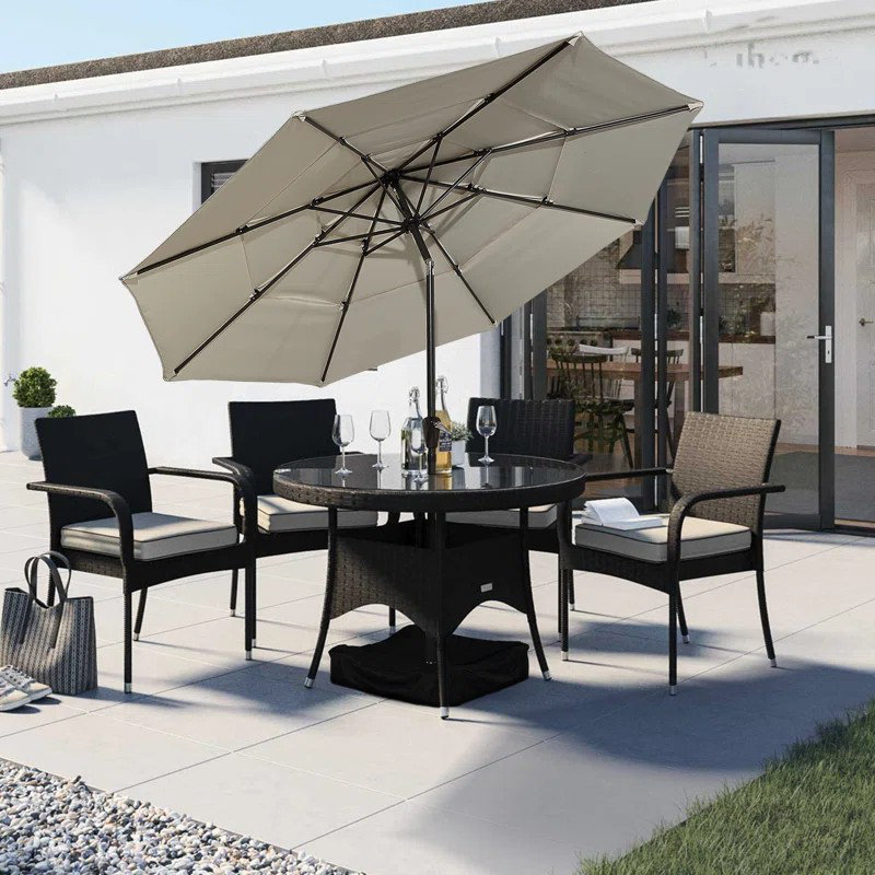 118'' Market Umbrella, Cream 
