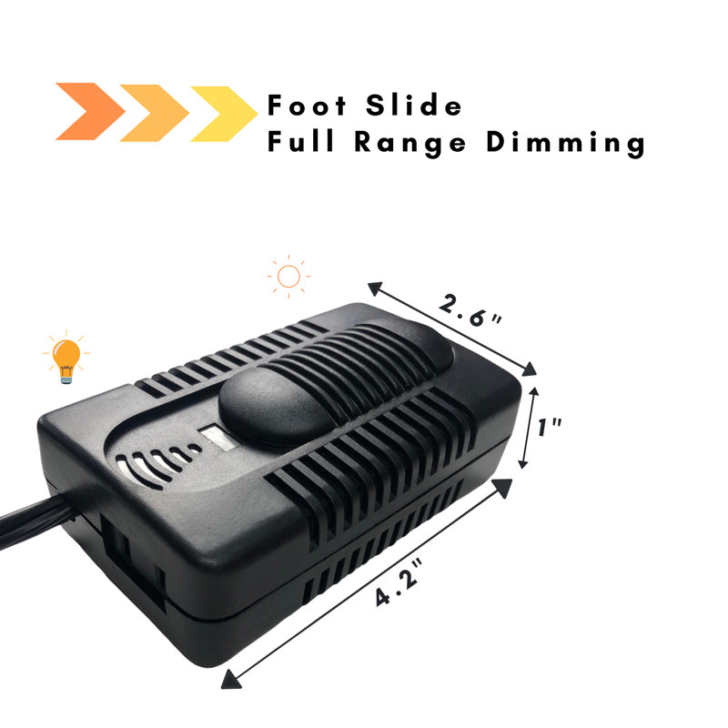 Tamper Resistant Slide Dimmer
