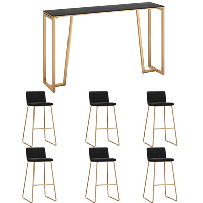 Luxury-luxurious fashion bar stools and tables