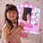 Teamson Kids Polka Dot Kids Vanity Table with Lights