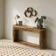 Table console en bois à 3 niveaux