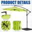 Cheryl-Ann 120'' Round Cantilever Umbrella-1182980031