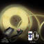 Ener-J 5m Dotless COB LED Strip Kit 480 LEDs per Metre Warm White 3000K 24V with UK Plug and Dimming Remote