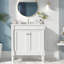 Meuble-lavabo et lavabo peu encombrant, salle de bain moderne en bois aggloméré 30 po