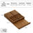 Bamboo In-Drawer Knife Block-125504597