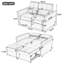 Orisfur. Lit convertible de 51,57 po-1397131007