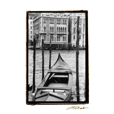 Waterways of Venice III by Laura DeNardo - 1 Piece Wrapped Canvas Wall Art