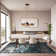 Modern Abstract Machine Washable Non-Slip Rug, Non-Shedding Contemporary Accent Rugs, Low Pile Indoor Carpet for Living Room, Bedroom