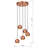 5 Lights Metal Body Cluster Pendant