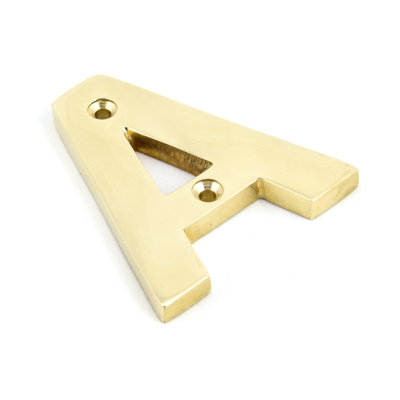 7.8cm H Metal House Letter