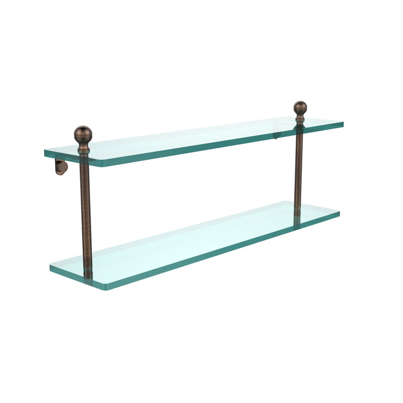 Morosini 2 Piece Tiered Shelf, Venetian Bronze