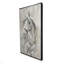 Worthy White Horse - Toile encadrée pour le décor de la chambre à coucher-119727434