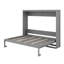 Lit escamotable pour plafond bas: combinaison canapé-lit facile d'accès-1239972688