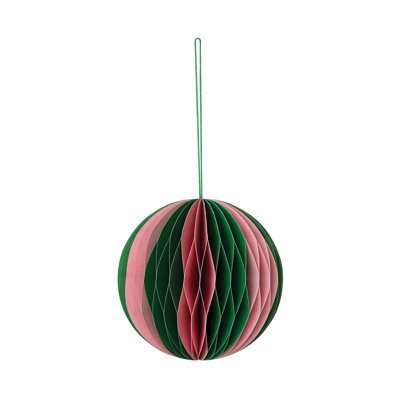 Ornement boule en papier recyclé