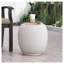 Outdoor Lightweight Concrete Side Table