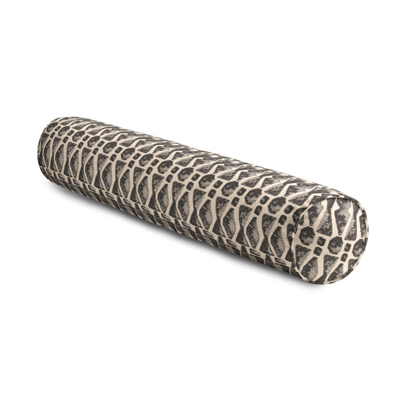 Bolster Pillow Cover & Insert, 9" x 48", Chalk