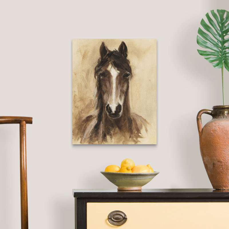 Art mural sur toile Western Ranch, Toile tendue, H 20 po x l 16 po x P 1 po