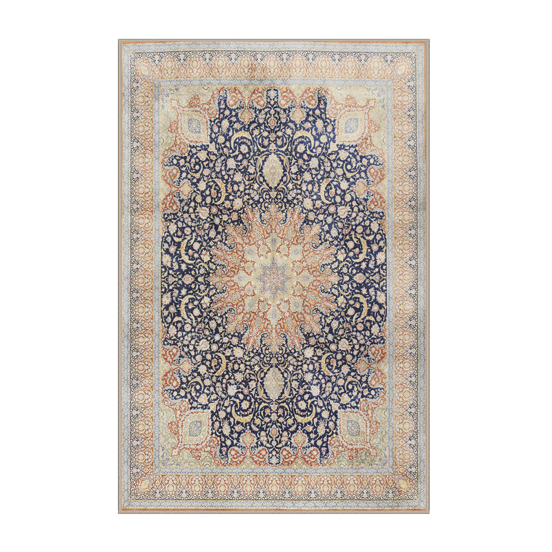 Ellise Wool Oriental Indoor Rug, Rectangle 2' x 5'
