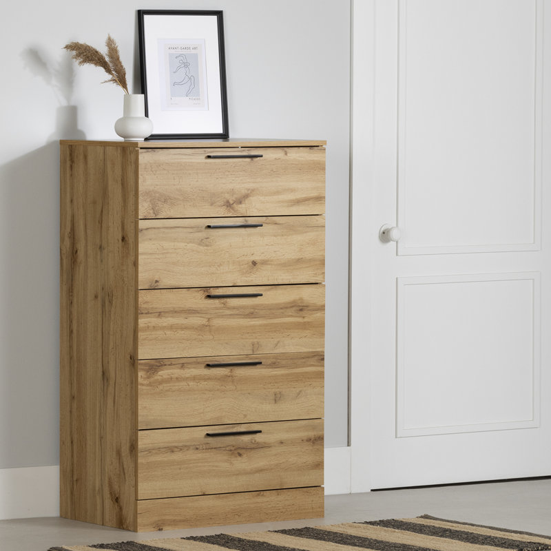 Step One Essential 5-Drawer Chest , Nordik Oak