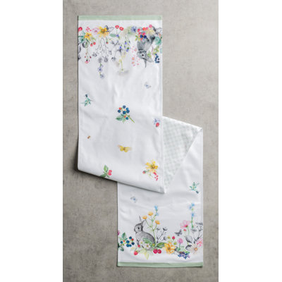 100% Cotton Easter Table Runner