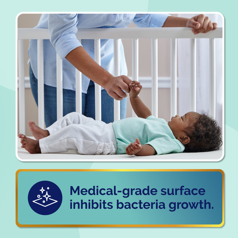 Fresh Start Premium Breathable Baby Crib Mattress & Toddler Bed Mattress, 52" x 28"