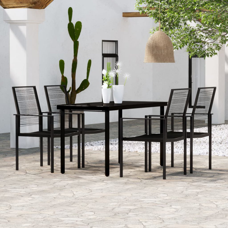 Ensemble bistro pour 2 personnes Zoee, 29.1" H x 78.8" W x 39.4" D, 8