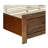 Eastern King Bed With 2 Drawer