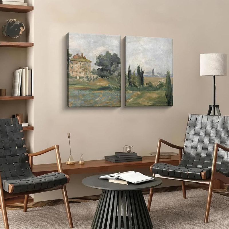 2 Piece Wrapped Canvas Print