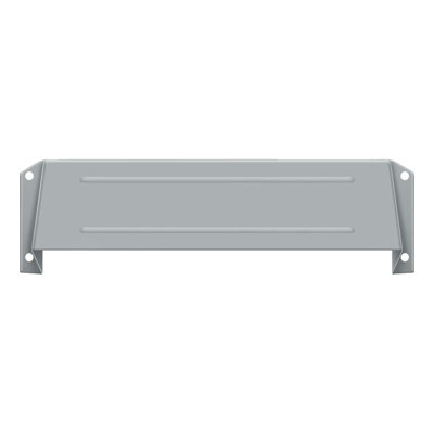 42ED1E4CB0524F8FB36838D049BCF975 Letter Box Hood; Satin Chrome Finish
