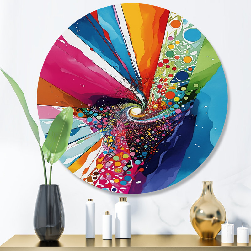 Décoration murale en métal, H 29 po x l 29 po x P 1 po