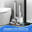 Brosse de toilette et piston