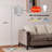 Adjustable Floor Lamp With 3 Color Temperatures, Rotating Shade, And Pedal Switch For Living Room, Bedroom, Office, Or Classroom