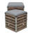 Kiger Linen Upholstered Storage Bench