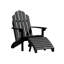 Chaise Adirondack en plastique avec repose-pieds Anette-246642436