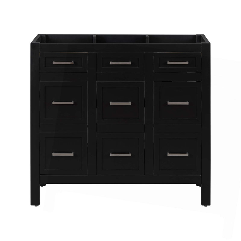 Meuble-lavabo 36 po, base seulement, Vert