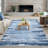 Abstract Machine Washable Rug with Rubber Backing for Living Room Modern Non-Slip Dining Room Rug Easy-Cleaning Floor Carpet for Bedroom Office-1125634110