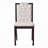 High Back Button Tufted Upholstered Dining Chairs-1410300291