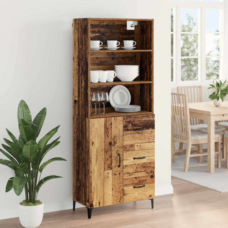 69.5cm Sideboard, Old Wood