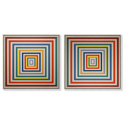 Squares Target Set Canvas Contemporary Art by Art Remedy