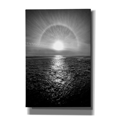 «Sun Halo Streak Silver» par Thomas Haney, estampe numérique sur toile