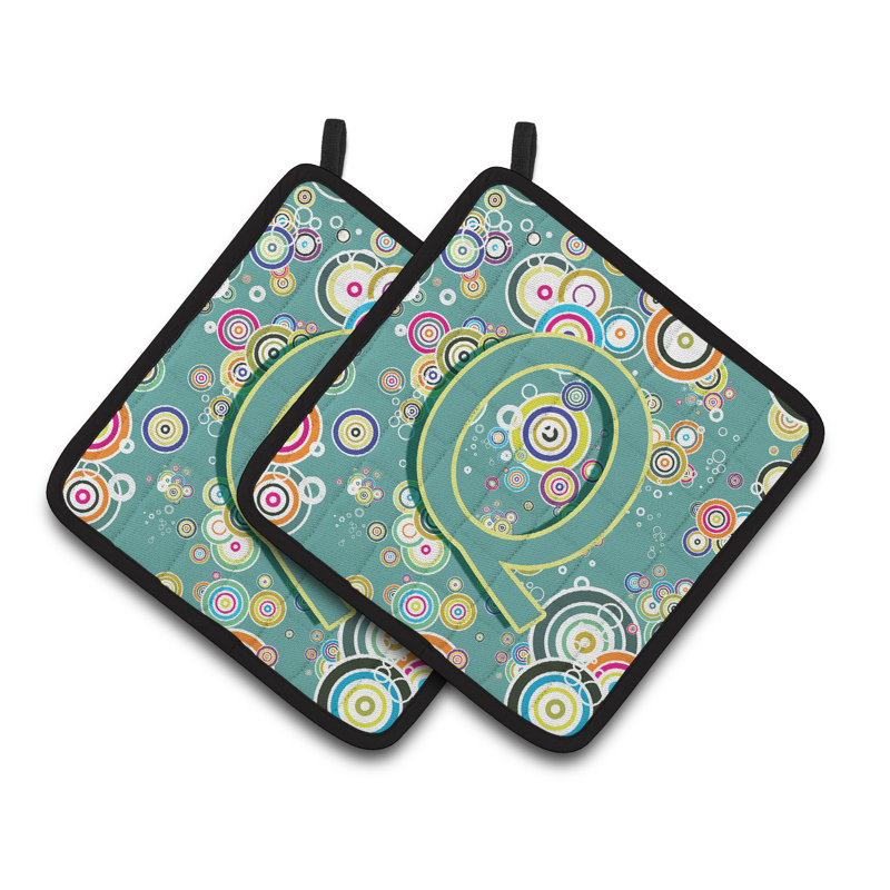 Caroline's Treasures Polyester Potholder, Q