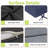3''H Custom anti-slip Size Bench Cushion For Indoor/Outdoor with Premium 75D High-Resilience Foam(2 Cushion Ties)-1792448029-1792448066