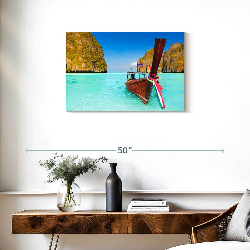 Rorry Maya Bay Boat, 20" H x 30" W