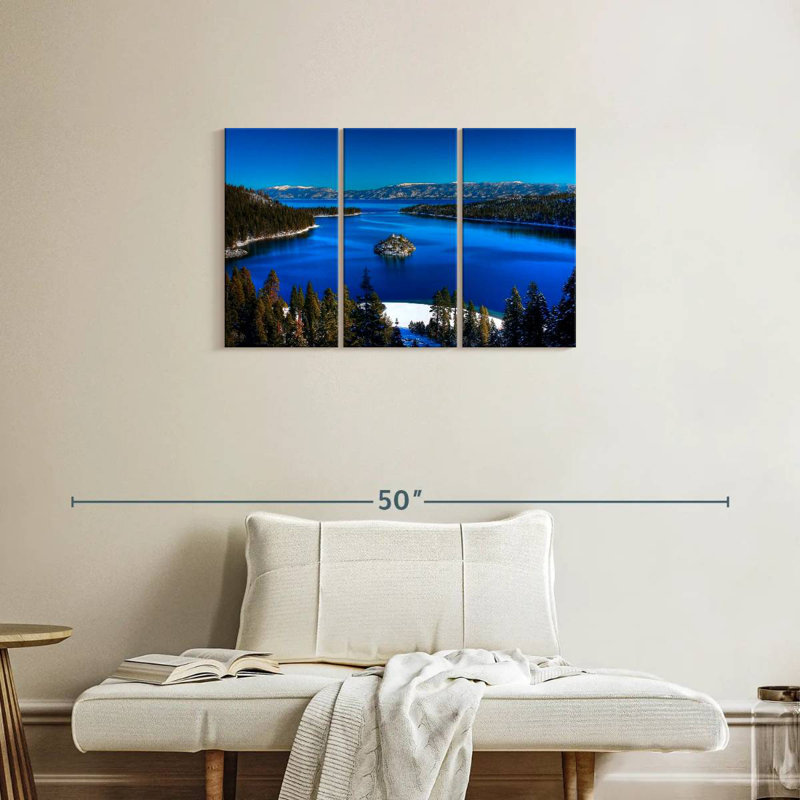 Emerald Bay d'Alvord Lake Tahoe, H 20 po x l 33 po